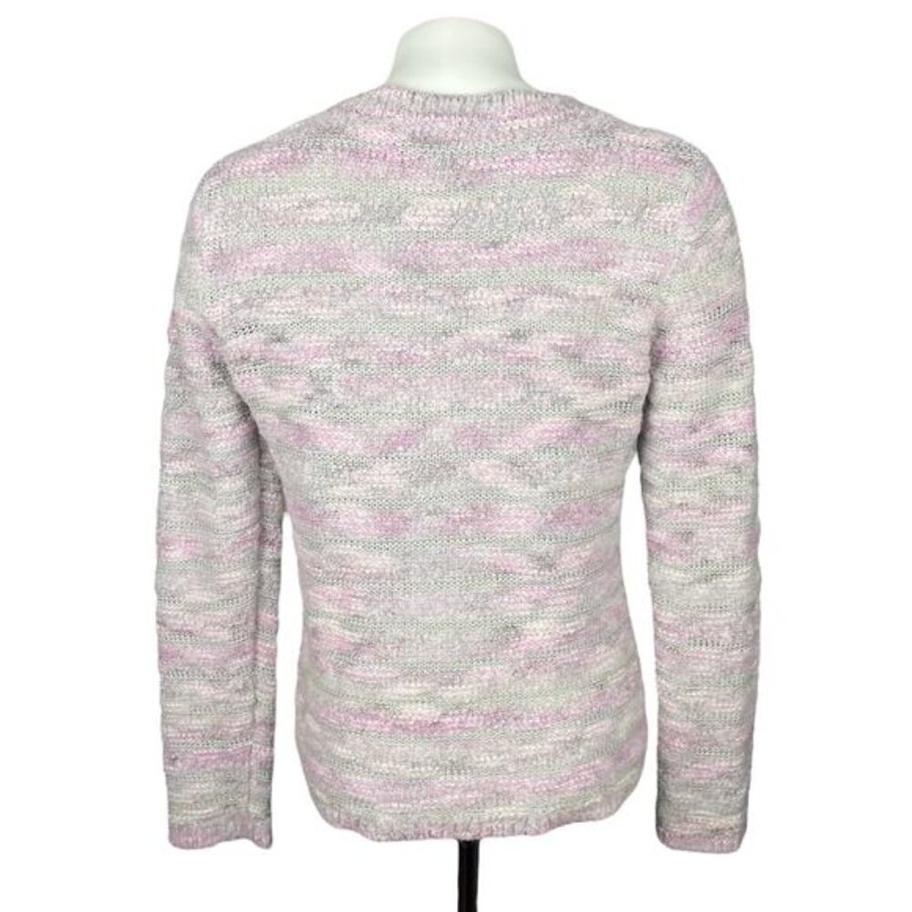 NORTHERN REFLECTIONS Striped Sweater Sz Medium - Picture 3 of 4